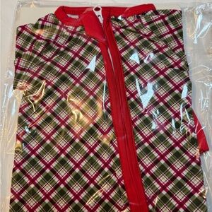 Plaid Pattern Bamboo Zippy